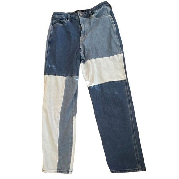 Hollister‎ Women's Jeans Blue Size 29 9R Ultra High-Rise Mom Jean 3 Tone - Picture 1 of 13
